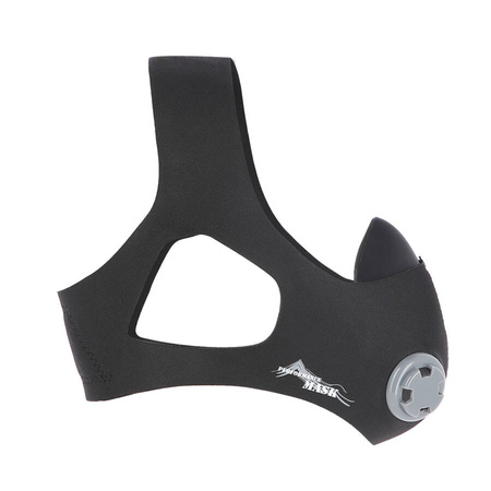 Maska Treningowa Performance Wydolnościowa Sportowa Wysokogórska Czarna