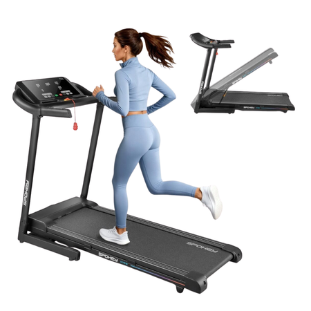 Bieżnia Elektryczna Składana 14 km/h Z Regulacją Nachylenia KINOMAP  