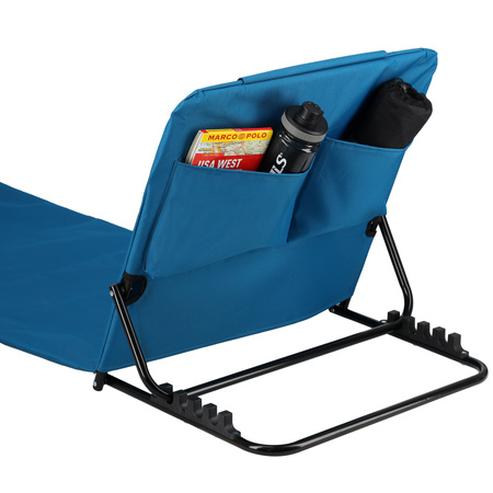 Mata Plażowa Z Regulowanym Oparciem Materac Karimata Na Kamieniste Plaże