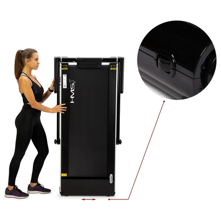 HMS Bieżnia Elektryczna Treningowa Składana Domowa 12 km/h