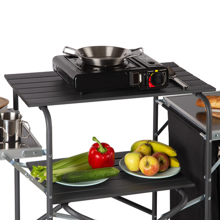 Szafka Turystyczna Kuchnia Kempingowa Składana Przenośna Na Żywność NILS