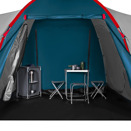 Namiot Kempingowy Turystyczny 6 Osobowy Wodoodporny Filtr UV + Pokrowiec