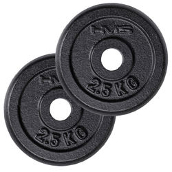 Obciążenia Żeliwne Talerze Na Gryf Sztangę Do Treningu Siłowego 2x2,5 kg