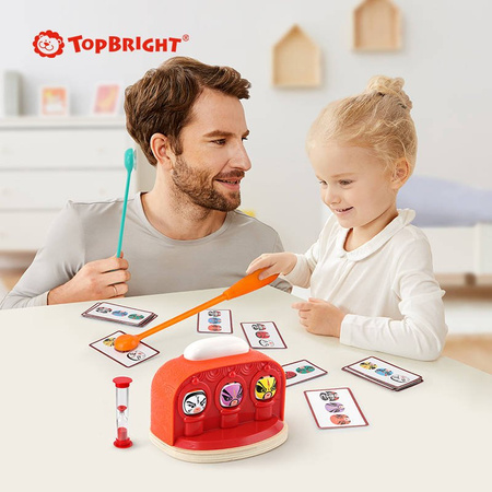 TOP BRIGHT Gra Zręcznościowa Twarzowa Ruletka