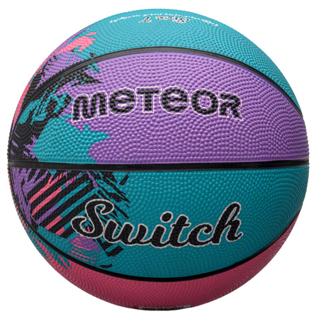METEOR Piłka Do Koszykówki Kosza Rekreacyjna Koszowa Rozmiar 7 + Pompka