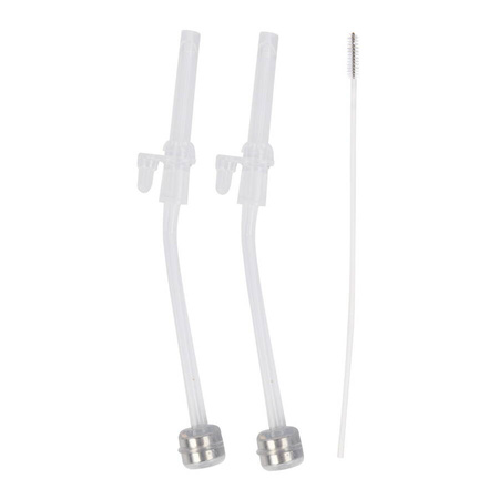 CASNO Zestaw 2x Słomka + Szczoteczka + Do Butelki Baby DIZZY