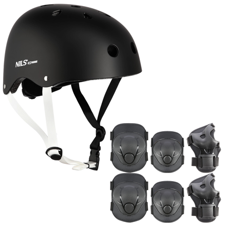 Kask Na Rolki Rower Hulajnogę Regulowany Dla Dzieci Orzeszek + Ochraniacze