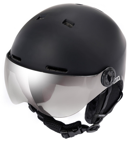 Kask Zimowy Narciarski Snowboardowy Z Szybką METEOR