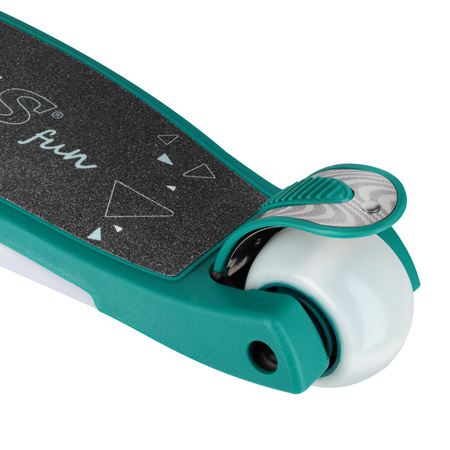 Hulajnoga Trójkołowa Dla Dzieci Balansowa Regulowana Świecące Kółka LED NILS