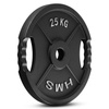 Talerze Olimpijskie Obciążenia Na Gryf Sztangę Do Ćwiczeń HMS Zestaw 2x25kg