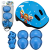 Kask Rowerowy Regulowany Na Rolki Hulajnogę Dziecięcy Ochronny Wentylowany + Zestaw Ochraniaczy SPOKEY