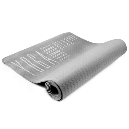 Mata Do Ćwiczeń Fitness Jogi Aerobiku Gimnastyczna Antypoślizgowa 4 mm