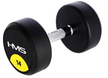 HMS Hantla Ciężarek Gumowany Chromowany 14 kg