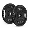 Talerze Olimpijskie Obciążenia Na Gryf Sztangę Do Ćwiczeń HMS Zestaw 2x15kg