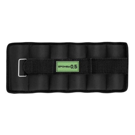Obciążenia Ciężarki Na Kostki Nadgarstki Do Ćwiczeń Fitness 2x0,5 kg SPOKEY