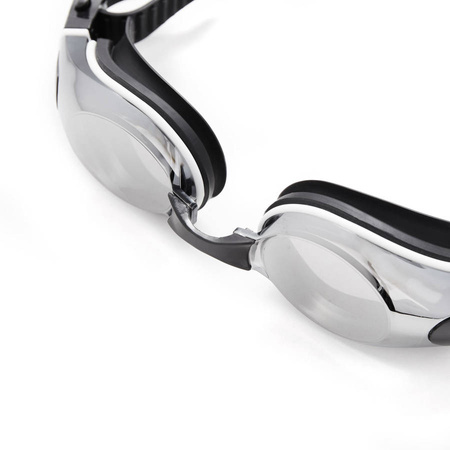 NILS Okularki Pływackie Do Pływania Na Basen Czarne