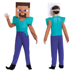 DISGUISE Strój Kostium Przebranie Dla Dzieci Na Karnawał Minecraft STEVE