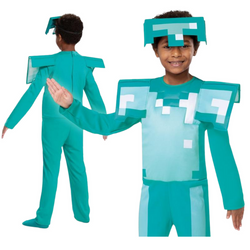 DISGUISE Strój Przebranie Armor Minecraft Dla Dziecka Na Bal Karnawałowy Halloween