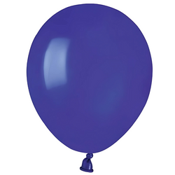 GEMAR Granatowe Klasyczne Pastelowe Balony Makaroniki 13 cm - 100 szt