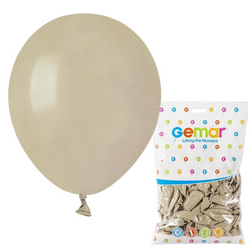 GEMAR Klasyczne Pastelowe Balony Małe 13 cm - 100 szt.	