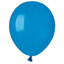 GEMAR Niebieskie Klasyczne Pastelowe Balony Makaroniki 13 cm - 100 szt