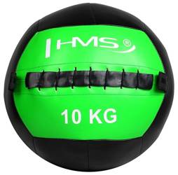 HMS Piłka Lekarska Wall Ball Do Ćwiczeń Crossfit 10 kg