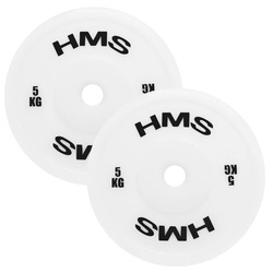 HMS Talerze Obciążenia Na Gryf Olimpijski Sztangę Polietylenowe 2x5 kg