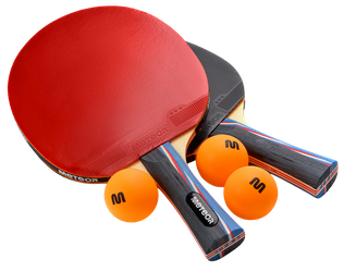 METEOR Zestaw Rakietki + Piłeczki Do Tenisa Stołowego Ping Ponga
