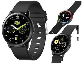 Rubicon Smartwatch Zegarek AMOLED Kroki Tętno