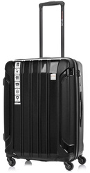Swissbags+ Średnia Walizka Na Kółkach Z Zamkiem TSA 90 L