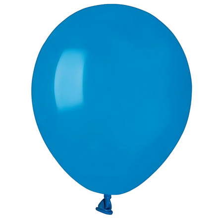 GEMAR Niebieskie Klasyczne Pastelowe Balony Makaroniki 13 cm - 100 szt