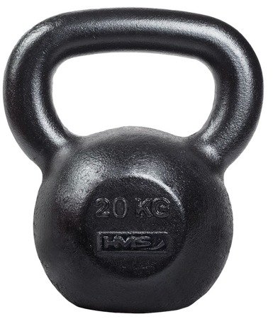 HMS Kettlebell Ciężarek Hantla Żeliwna Do Treningu Siłowego Ćwiczeń 20 kg