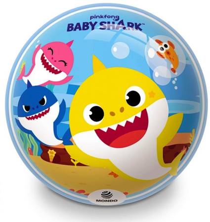 MONDO Piłka Gumowa Baby Shark BioBall Dla Dzieci 140 mm